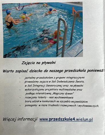 W poniedziałek „dzień otwarty” w Przedszkolu nr 4 w Wieluniu